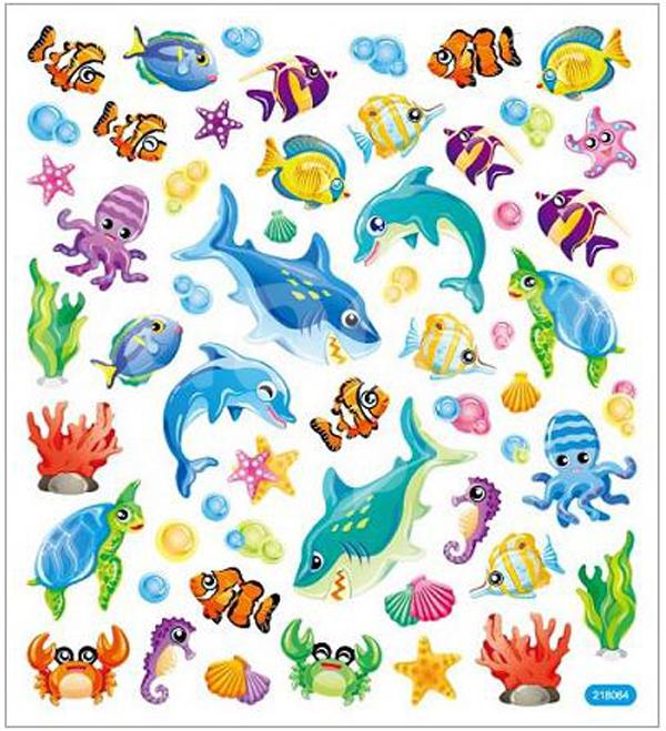 Kids Stickers | Underwater Sea | Pack of 1 - Image 5