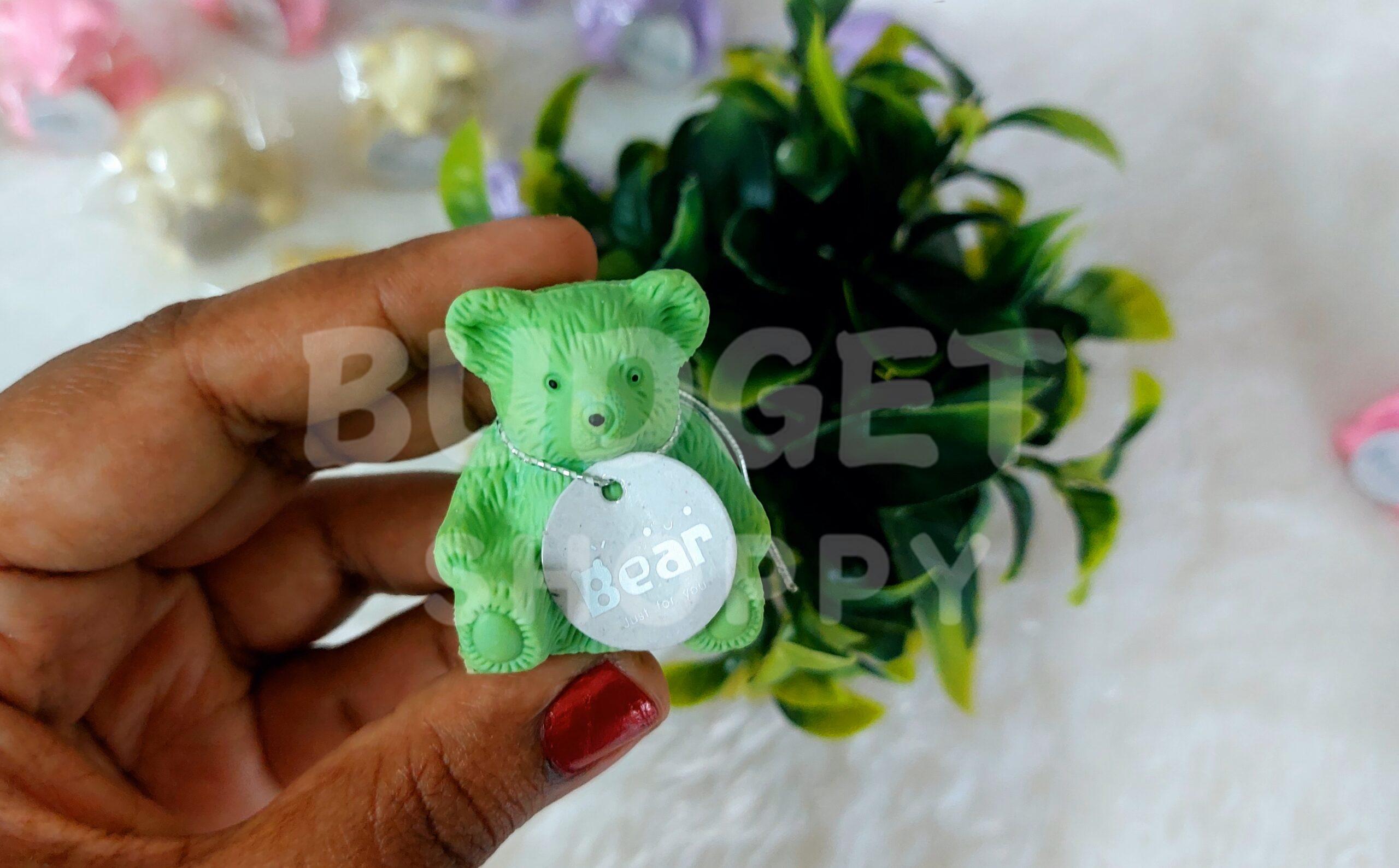 Teddy Eraser With Sharpener - 1 Pc - Image 2