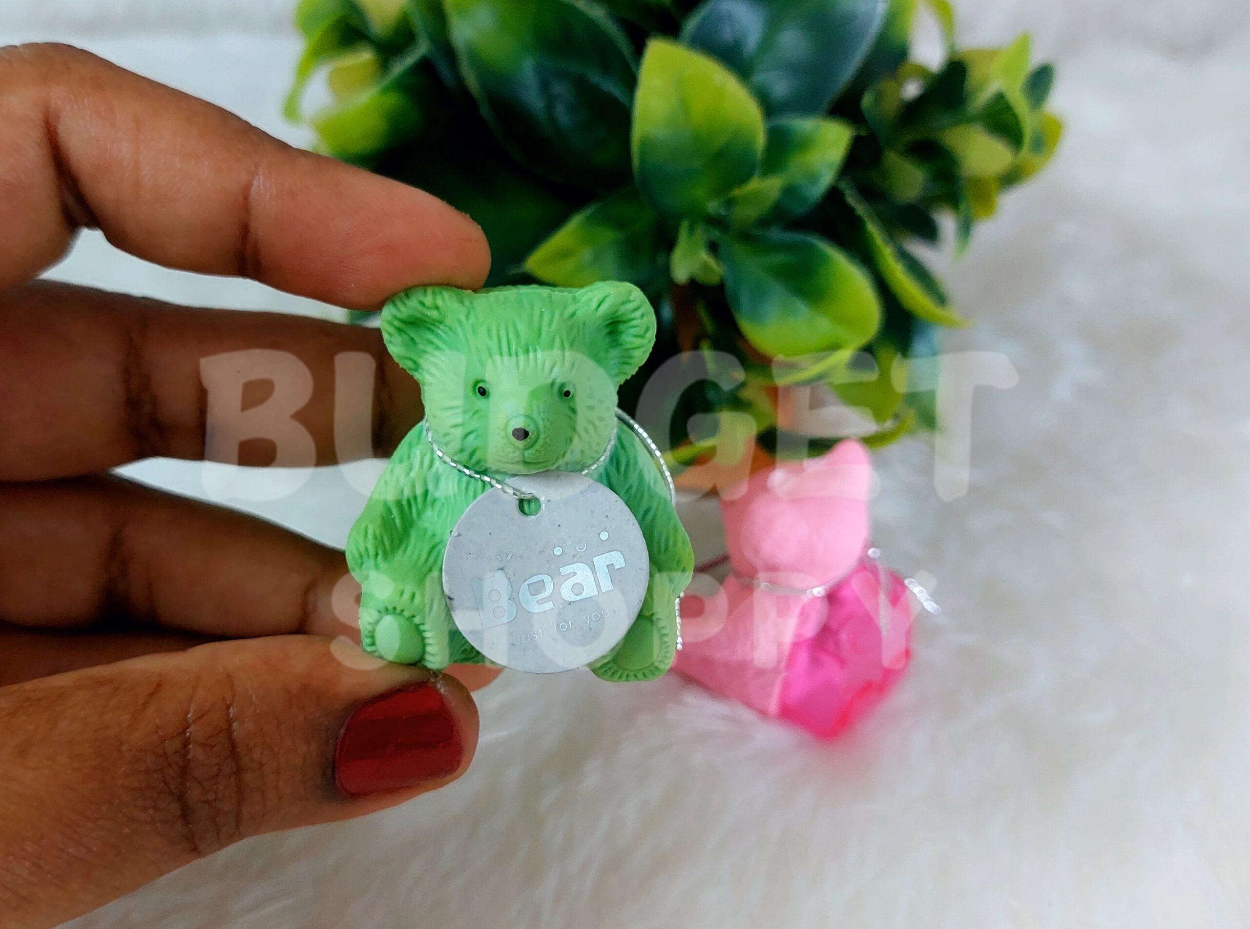 Teddy Eraser With Sharpener - 1 Pc - Image 5