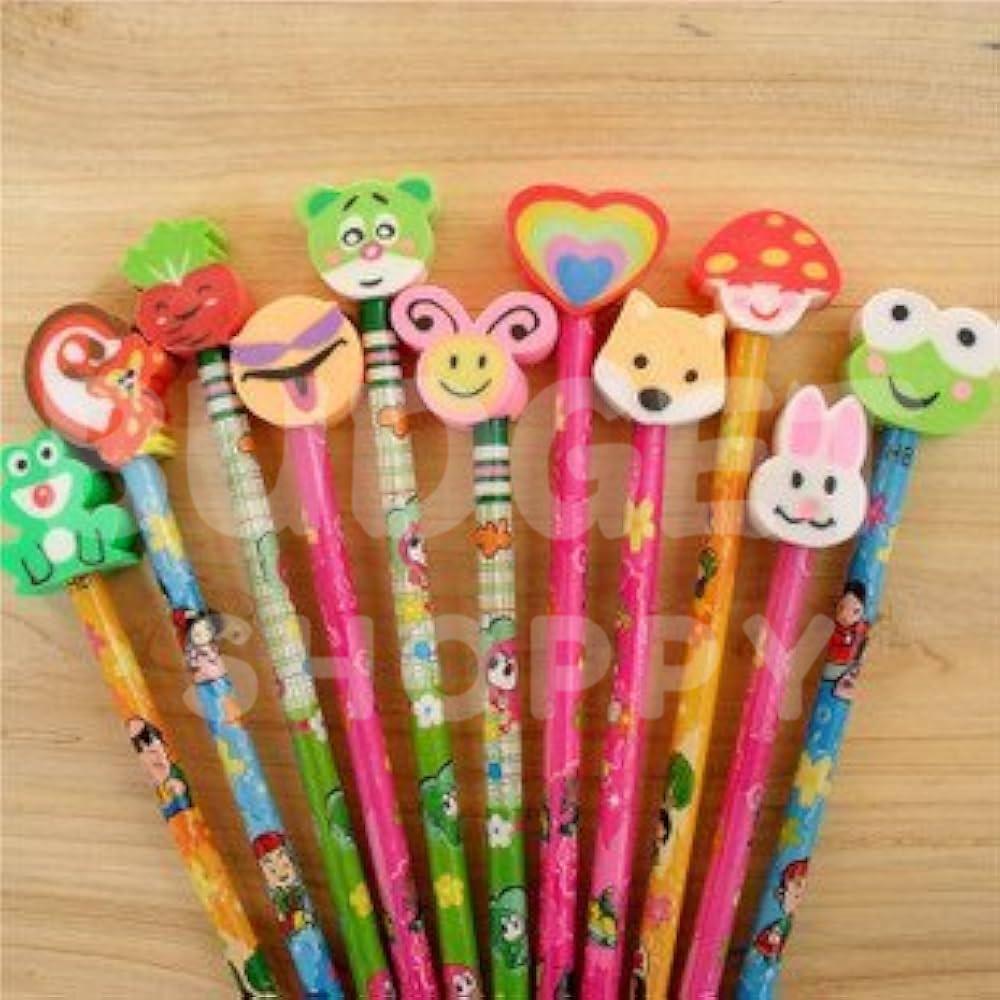 Pencil With Eraser Top | Return Favours | MOQ 6 Pencils