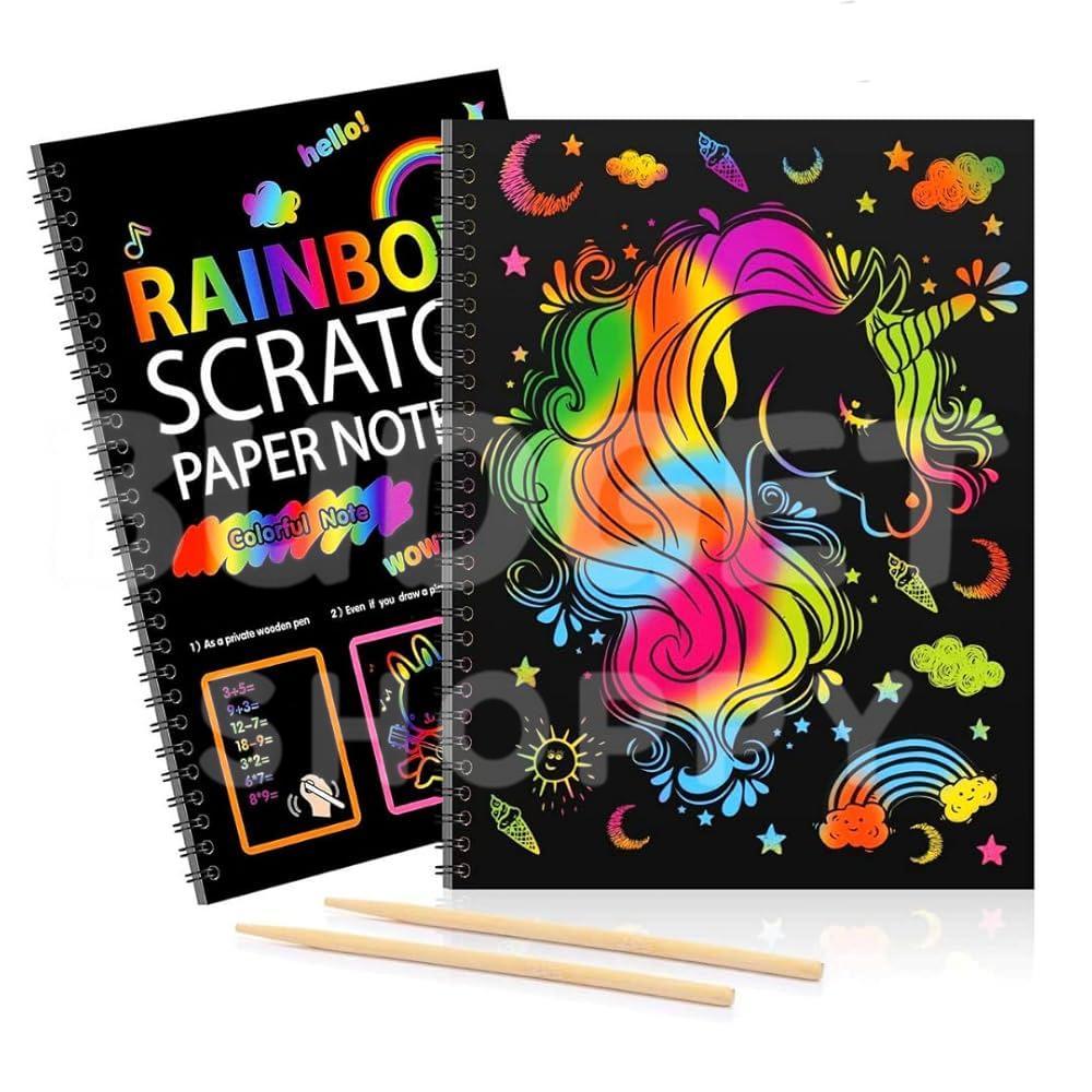 Scratch Notepad for Kids | Return Favours | MOQ 6 Notepad