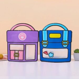 Trendy Gift Bags | Mixed Colour and Design | Return Gift Bags  - 25 Pcs