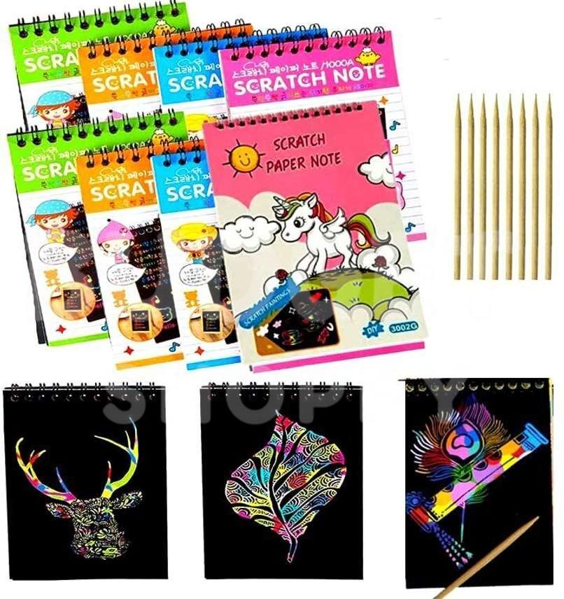 Scratch Notepad for Kids | Return Favours | MOQ 6 Notepad - Image 2