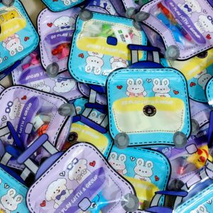 Trolley Shaped Gift Bag | Mixed Colour | Pack of 25