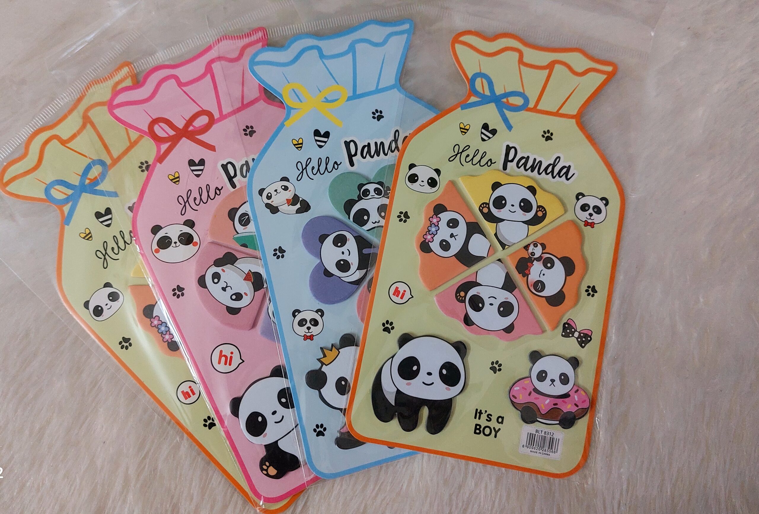 Bottle Shaped Sticky Notes | Panda Print