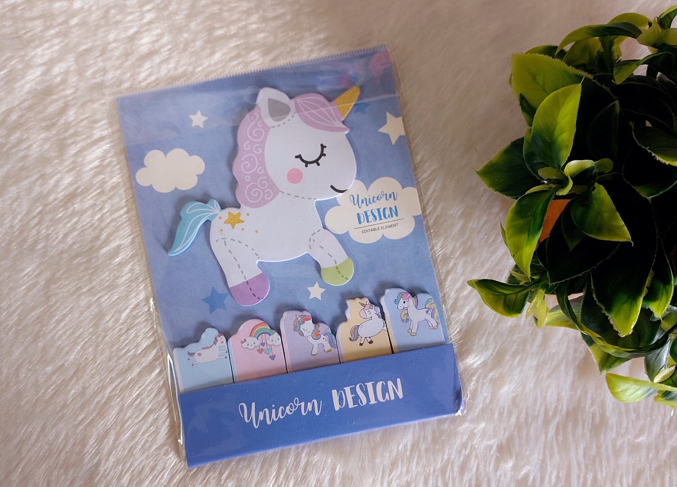Trendy Sticky Notes | Unicorn Print