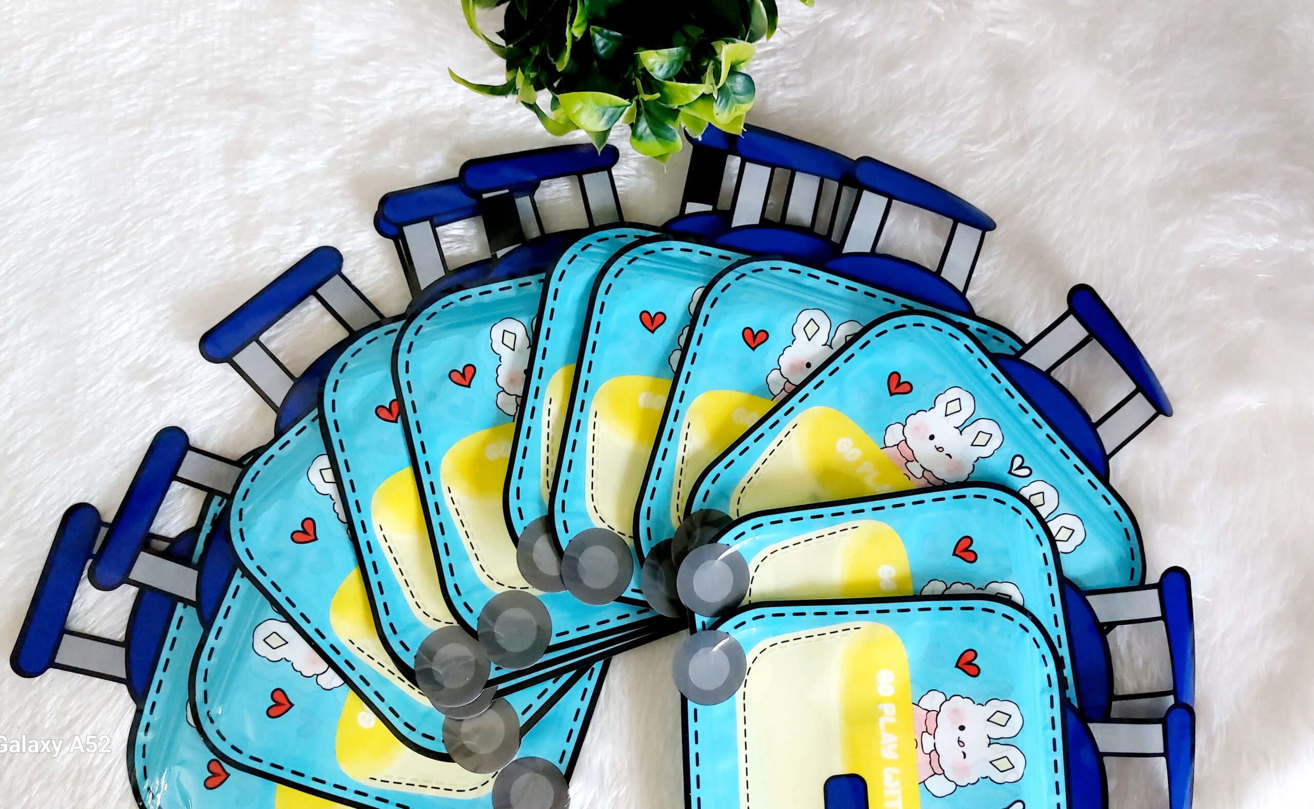 Trolley Shaped Gift Bag | Mixed Colour | Pack of 25 - Image 4