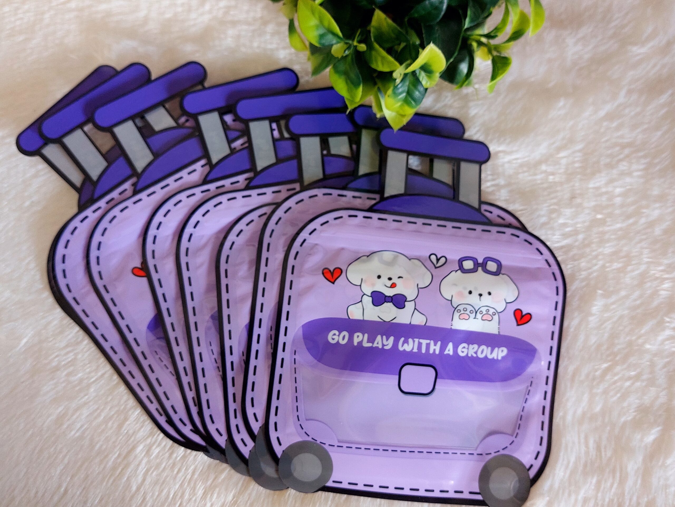 Trolley Shaped Gift Bag | Mixed Colour | Pack of 25 - Image 5