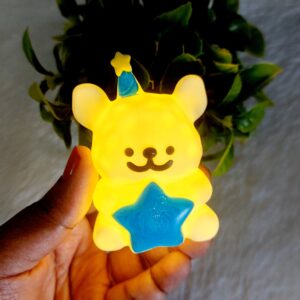 Christmas Teddy Mini Lamp | Christmas Decor