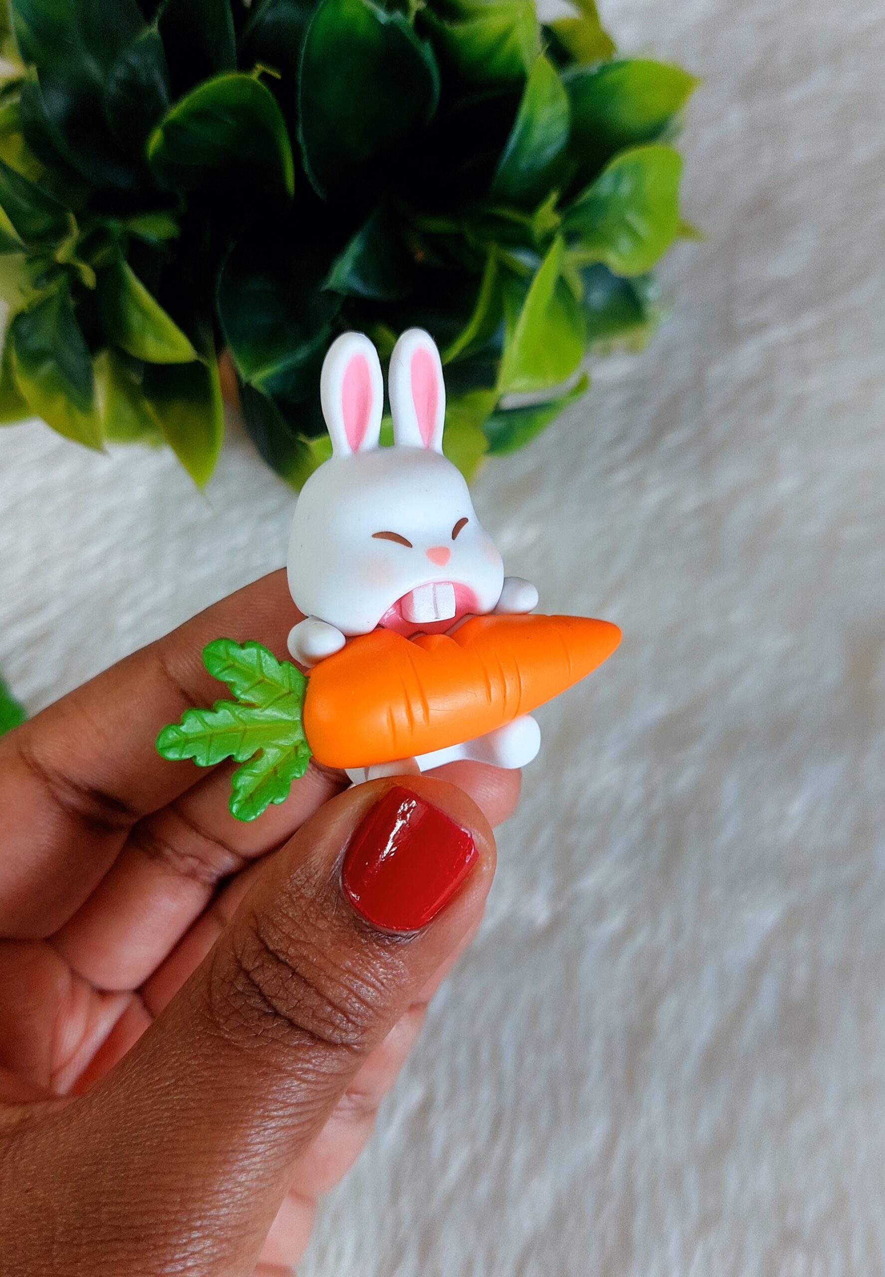 Bunny with Carrot Decor | Set of 4 Pcs - Image 7