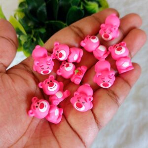 Miniature Pink Teddy doll | Set of 10 Pcs