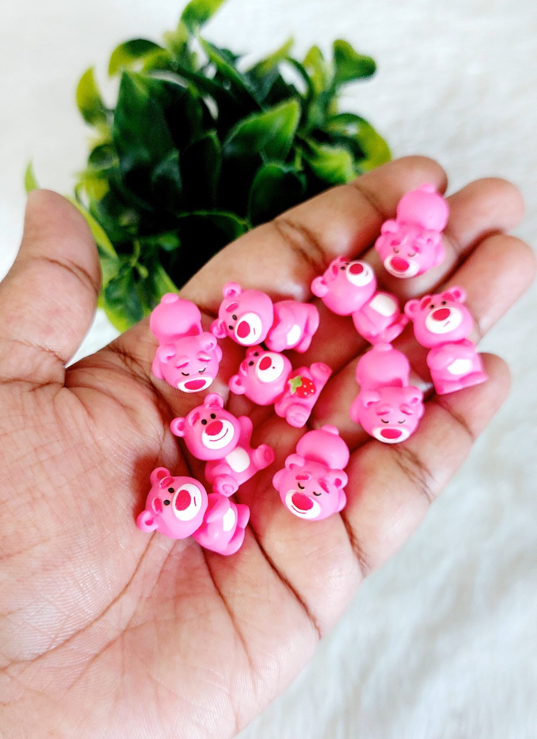 Miniature Pink Teddy doll | Set of 10 Pcs - Image 3