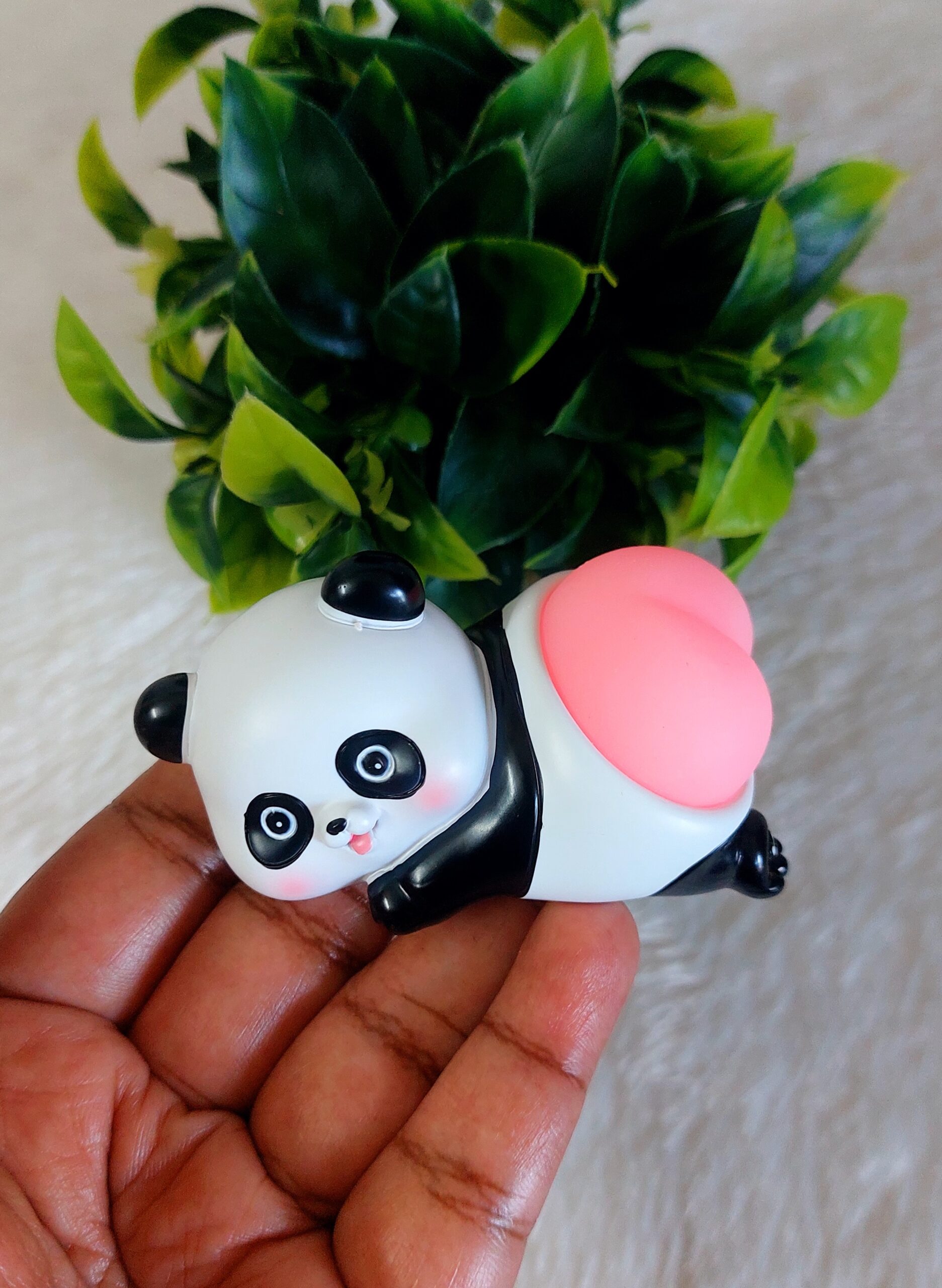 Cute Panda Bum Decor | Car Dashboard Decor - Image 5