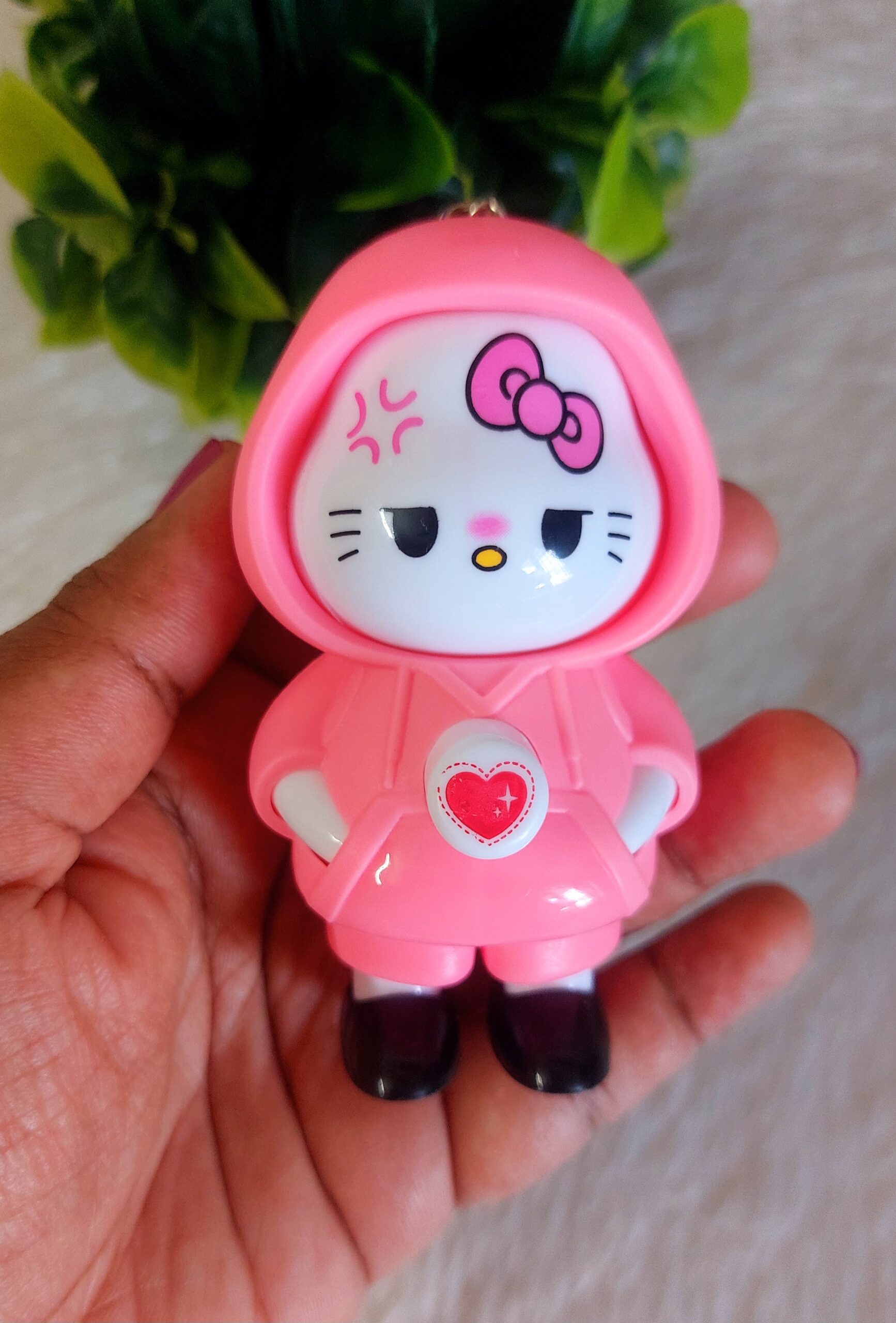 Hello Kitty Face Changing Keychain