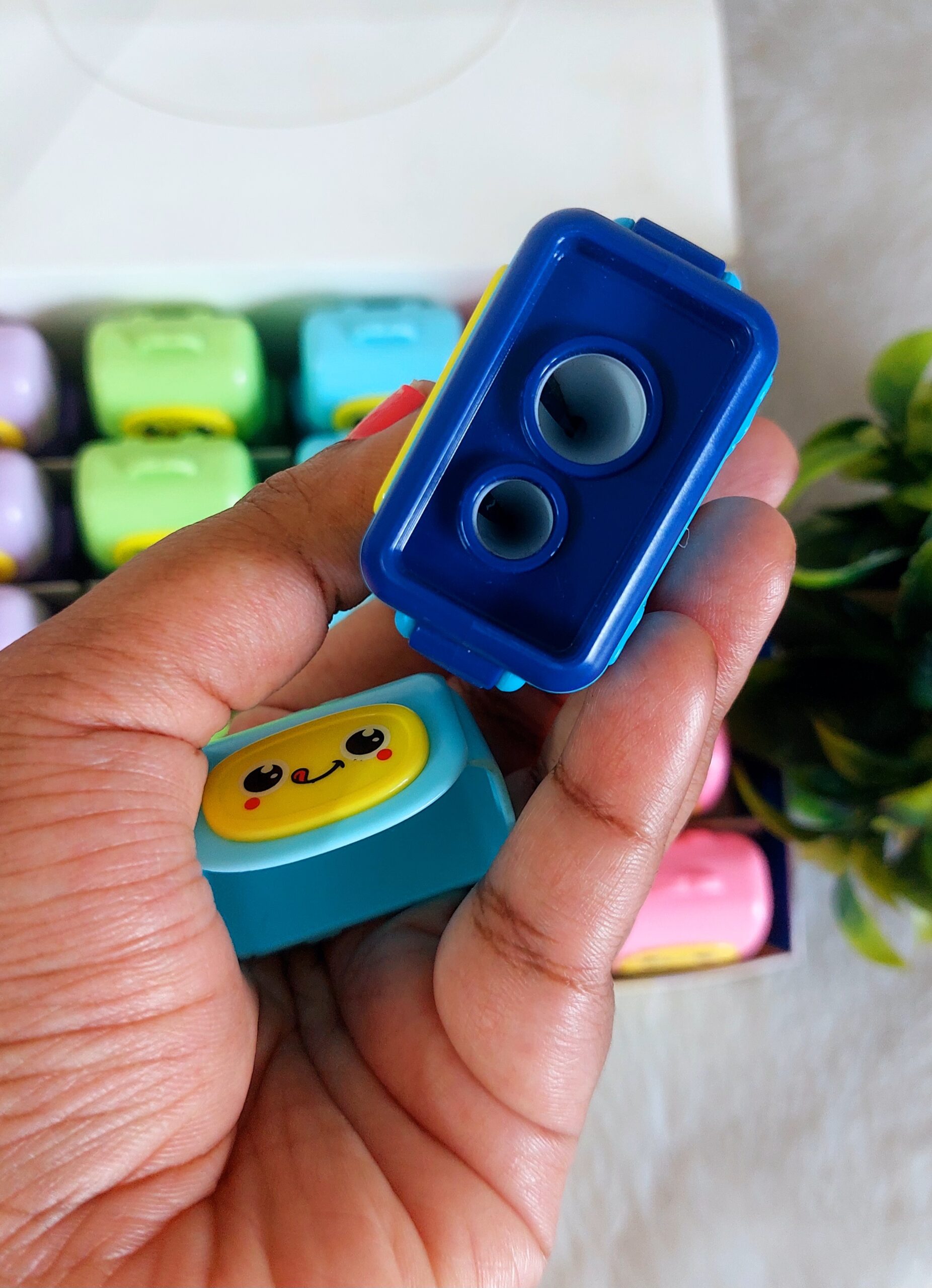 School Bag Sharpener and Eraser | Premium Quality | Random Colour - Image 9