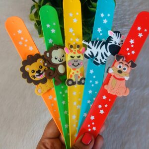 Silicon Slap bands | Premium Quality Kids Slap Bands | Mixed Assorted Designs | Return Gifts